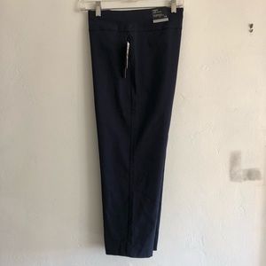 Navy Blue Tummy Control Capris